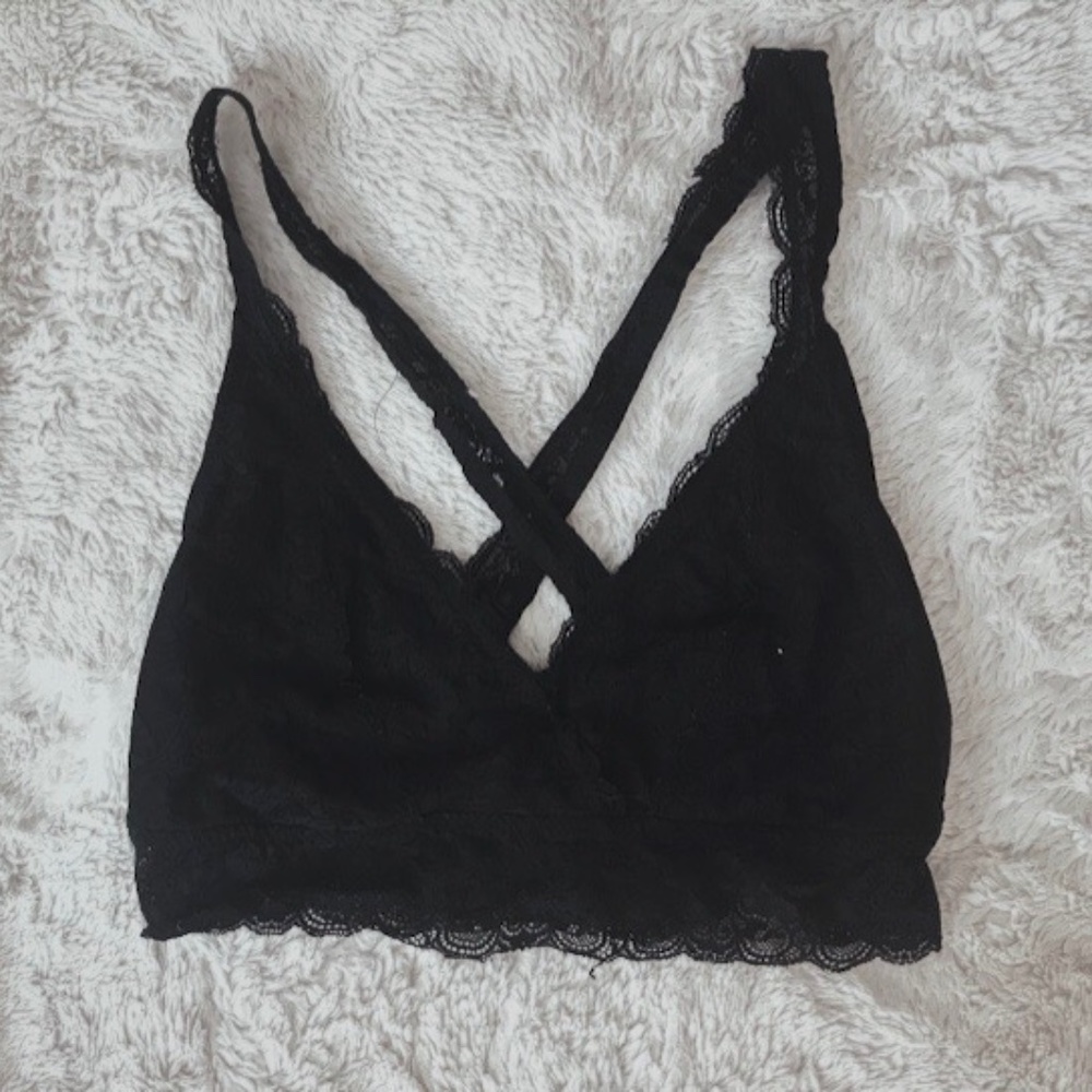 Marilyn Monroe Black Bralette